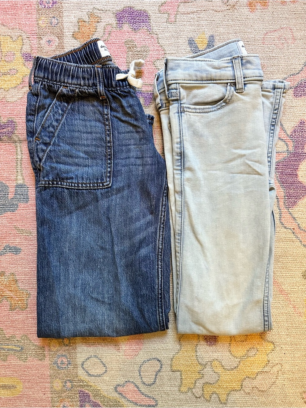 abercrombie kids 7/8 LONG Jeans